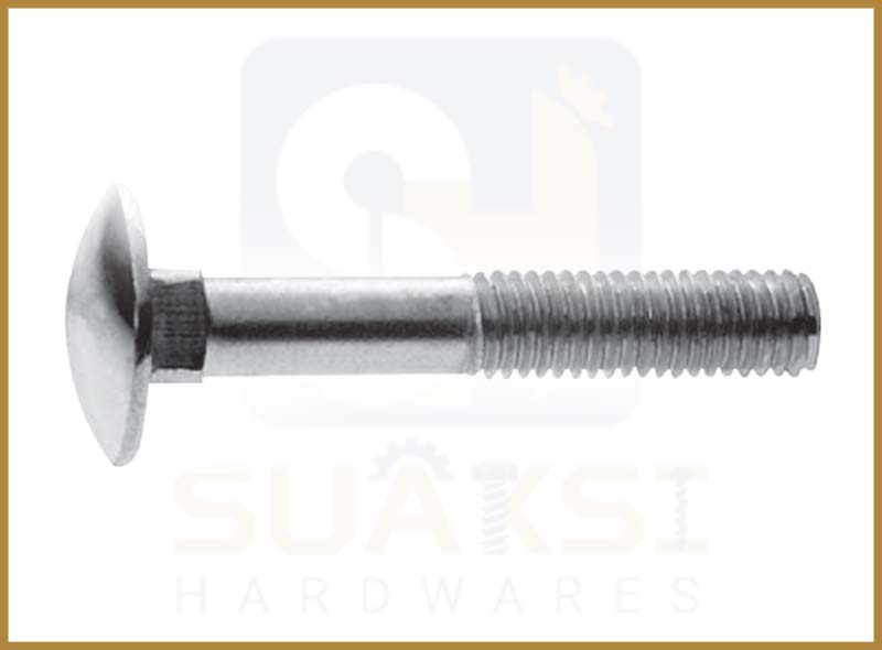 Mushroom Head Square Neck Bolts