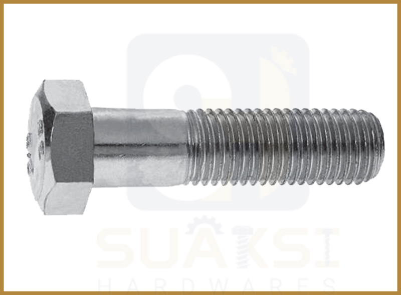 Hex Head Bolts Partial Threaded