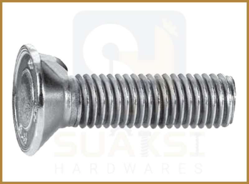 Flat Countersunk Nib Bolts